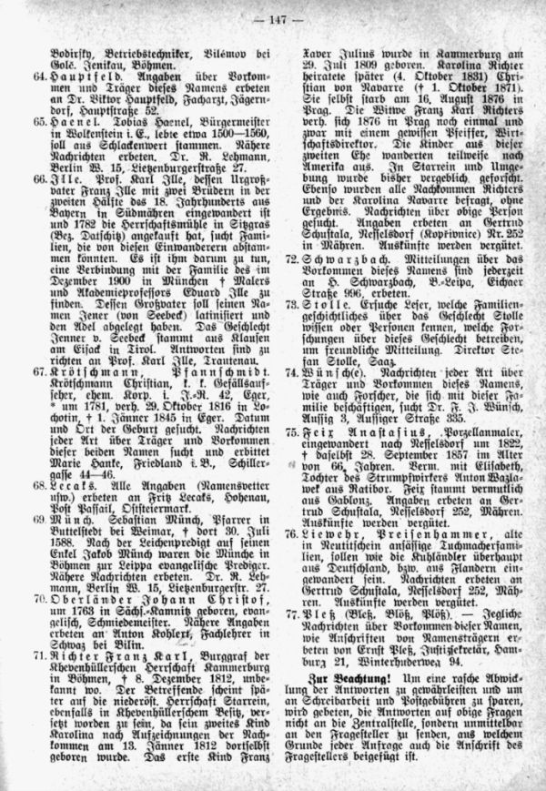 Such- und Anzeigenecke - 2