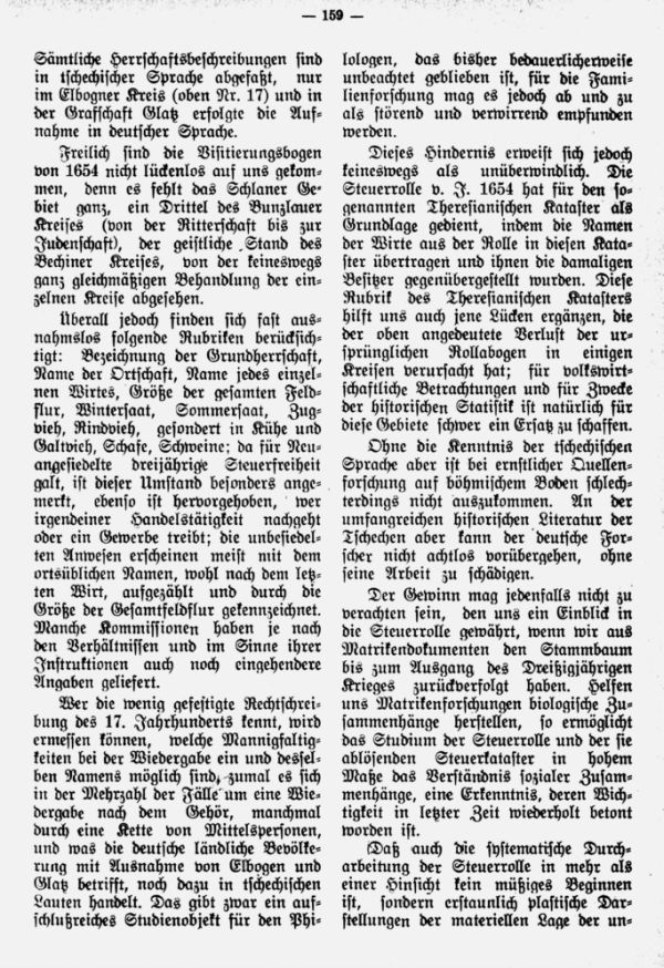 Die Steuerrolle von Jahre 1654 als Familiengeschichtliche Quelle - 3