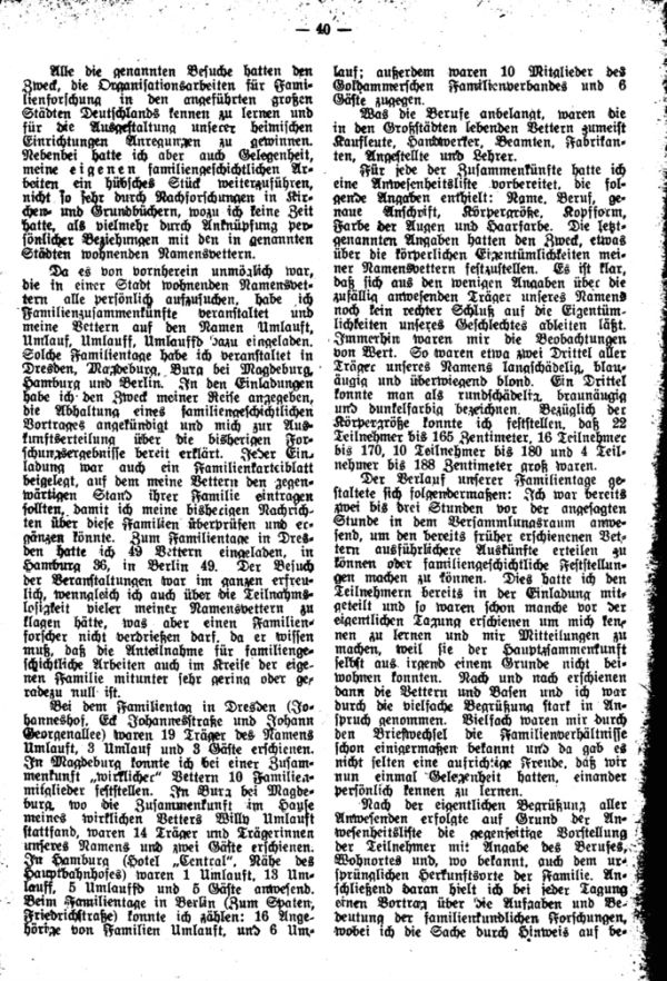 Als Familienforscher auf Reisen - 3