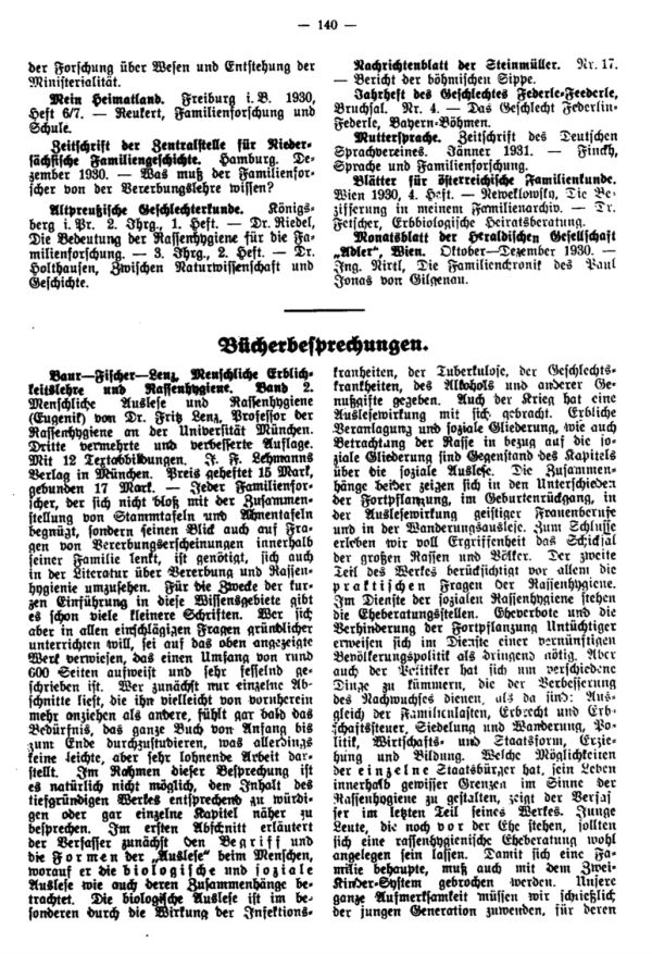 Bücherbesprechungen