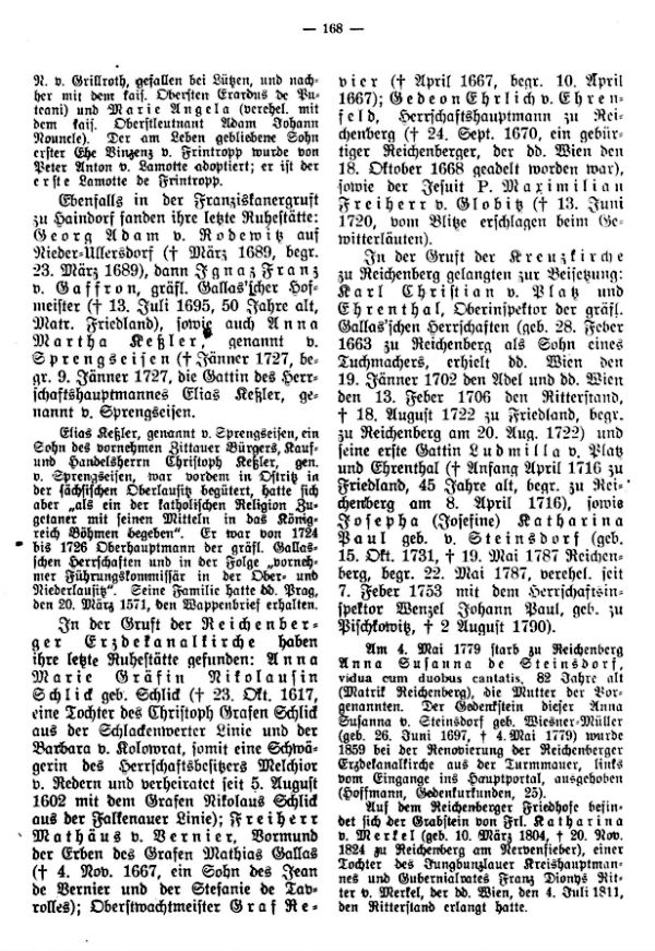 Grabsteine adeliger Herrschaftsbesitzer, Lehensmänner und Beamter im Iser-Jeschkengau - 4