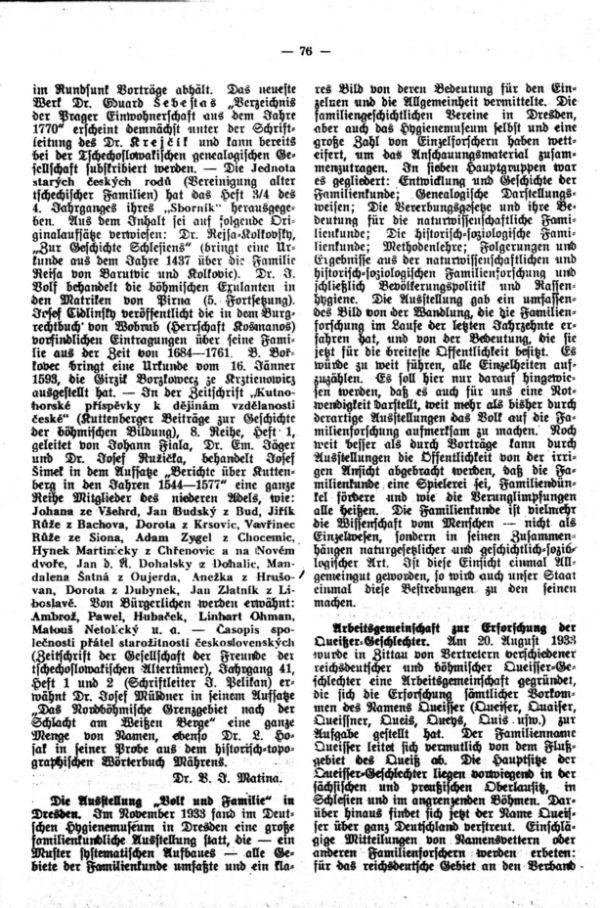 Arbeitsgemeinschaft zur Erforschung der Queissergeschlechter