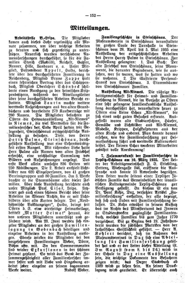 Mitteilungen - 1