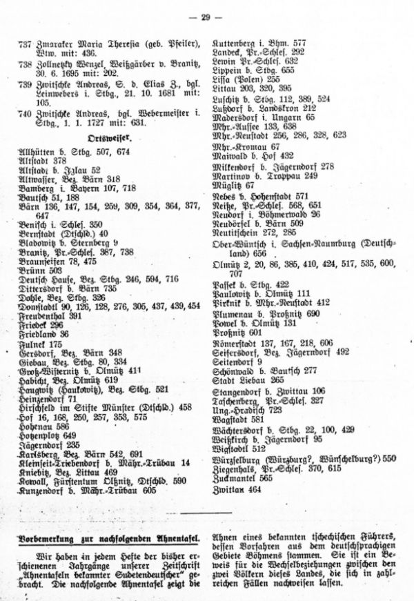 Die Egeberednisbücher der Stadt Sternberg in Mähren (Schluß) - 3