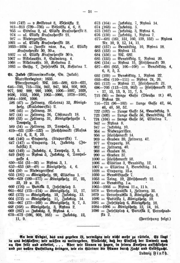 Die Pfarrsprengel der Hauptstadt Prag - 3