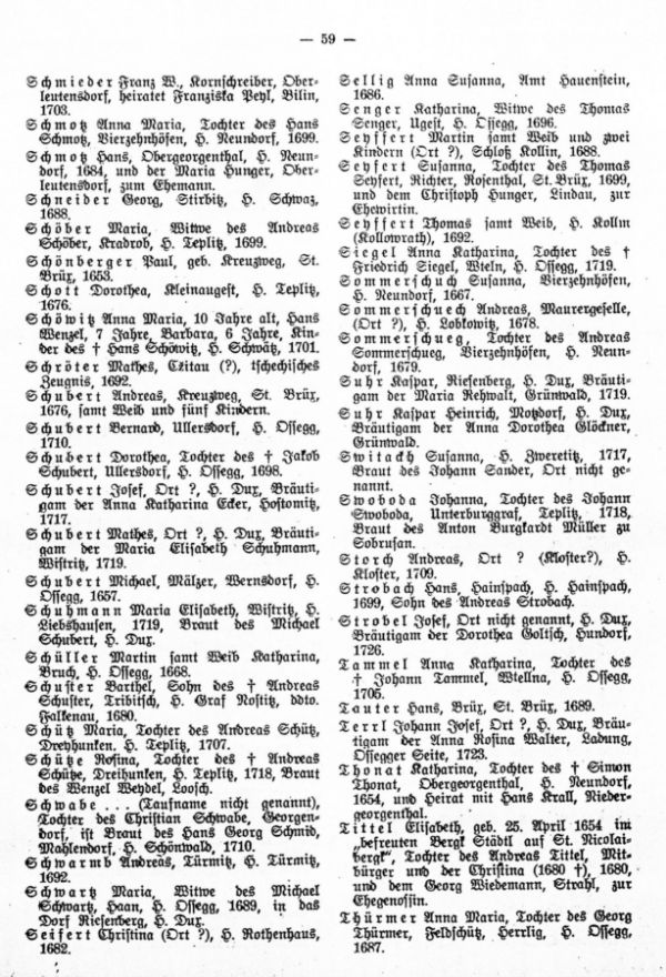 Weglaßbriefe im Stadtarchiv Oberleutensdorf (Schluß) - 2