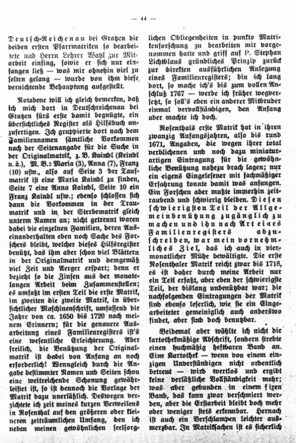 Zur Erhaltung und Erschließung der alten Kirchenbücher - 4