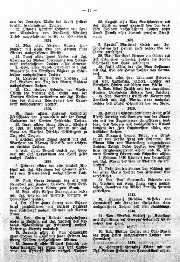 Die ältesten Kirchenbücher von Klostergrab - 4