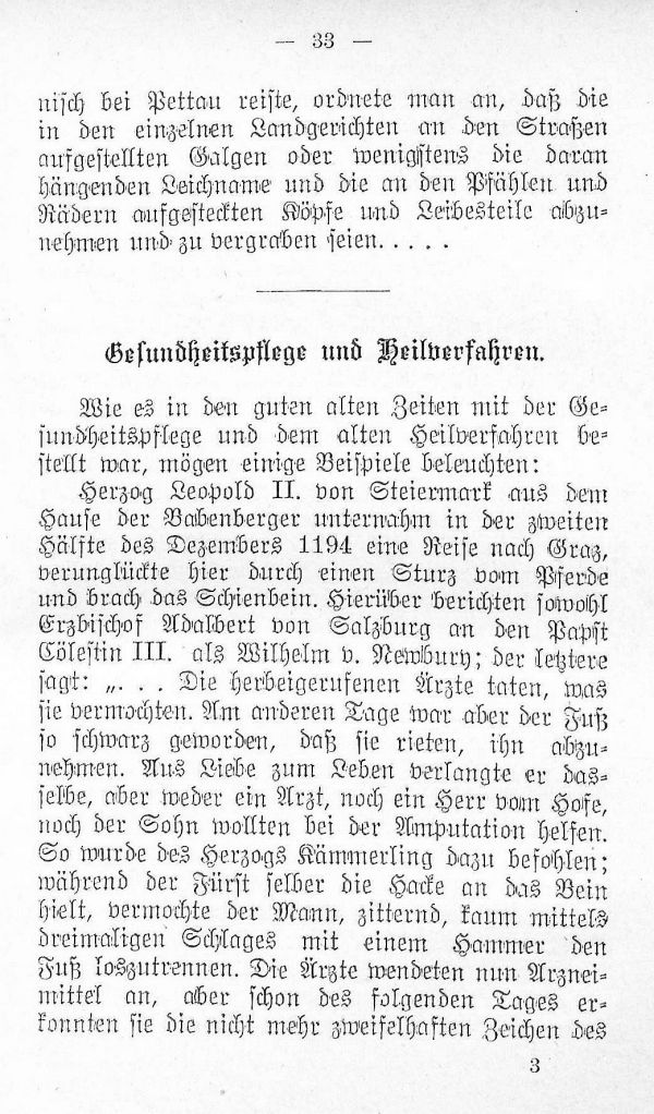 Gesundheitspflege und Heilverfahren