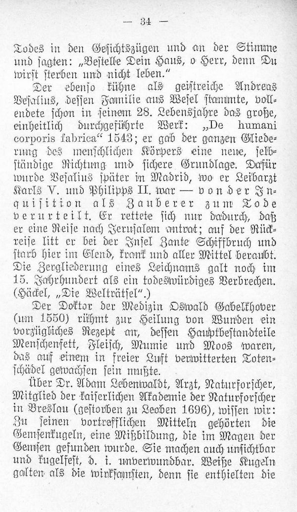 Gesundheitspflege und Heilverfahren