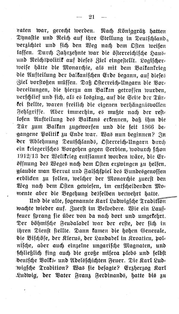 I.  Kapitel: Hinter den Kulissen der Hof- und Hauspolitik von 1912-1914