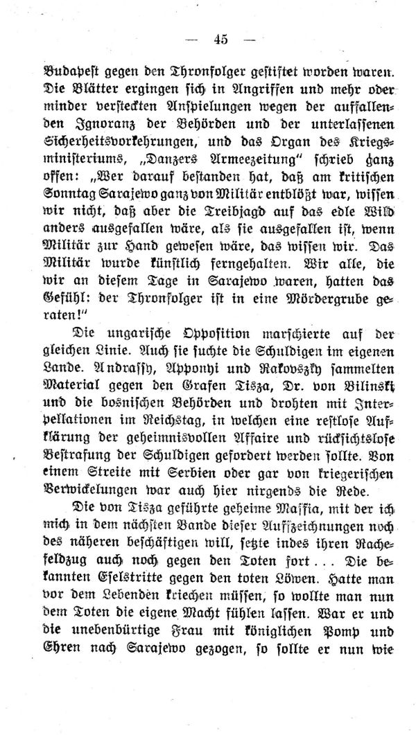 III. Kapitel:  Auf dem Weg zum Weltkrieg