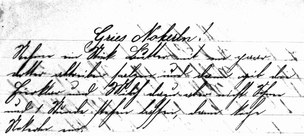 Rezept 'Gries Nockerln'